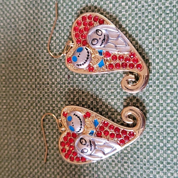 None Jewelry - Nightmare Before Christmas Earrings